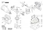 Bosch 3 601 BA2 160 GSS 140-1 A Orbital Sander 110 V / GB Spare Parts GSS140-1A